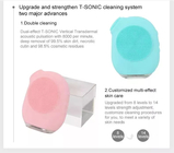 High Speed Cleansing Brush Silicone Face Cleaner Beauty Instrument At Home
