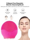 Waterproof Beauty Facial Cleansing Brush Set Silicone Face Scrubber