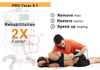 Pain Relief Human Tecar Therapy Machine Monopolar RF Physiotherapy Equipment
