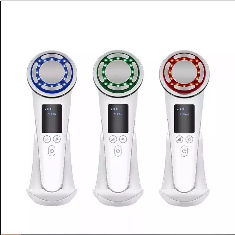 New Product RF EMS Frequency Radio Beauty Device LED Face Massage Sonic Vibration Facial Rejuvenation Instrument