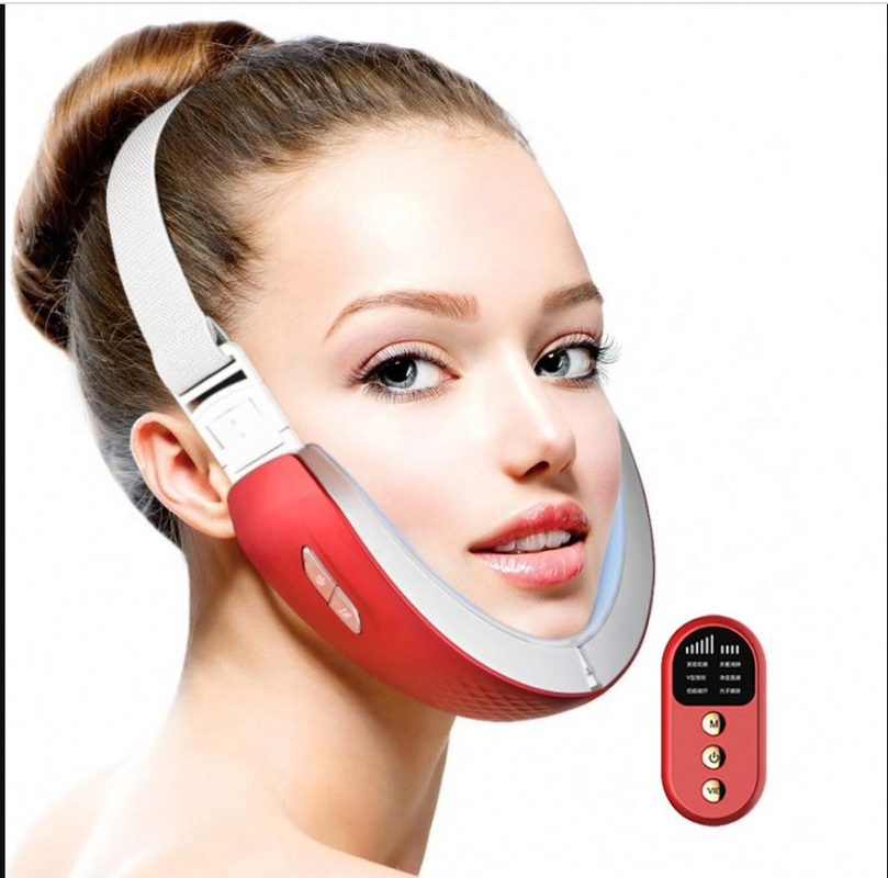 Anti Wrinkle Face Lift Skin Tightening Machine Ems Led Photon Therapy Facial Massage Rf Beauty Device