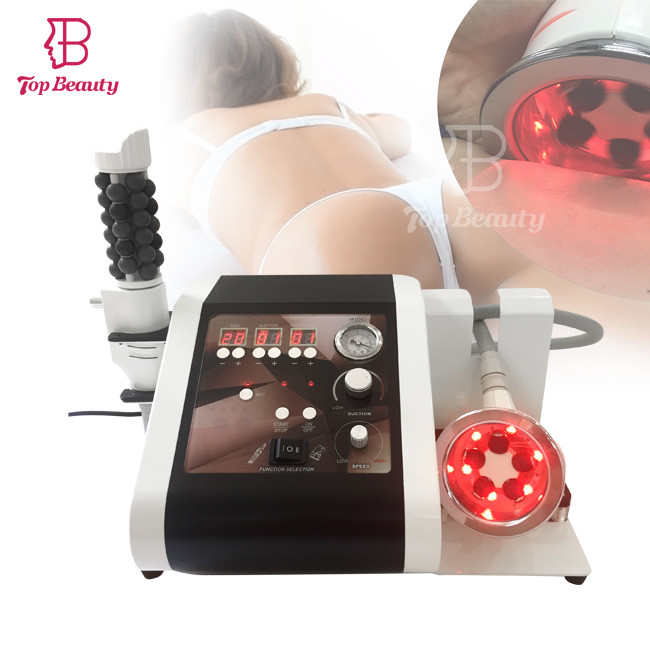 Infared 5D Vacuum Suction R Sleek Roller Rotation Body Sculpt Cellulite Massage Therapy Machine