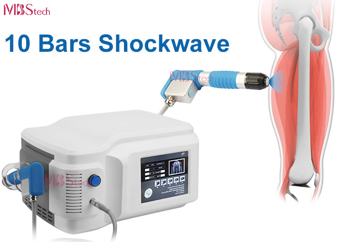 10 Bars Eswt Shockwave Therapy Equipment Ed Shock Wave Machine