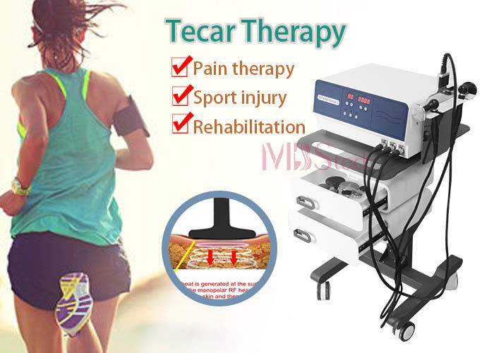 Muscle Relaxed Tecar Terapia Monopolar Radio Frequency Machine