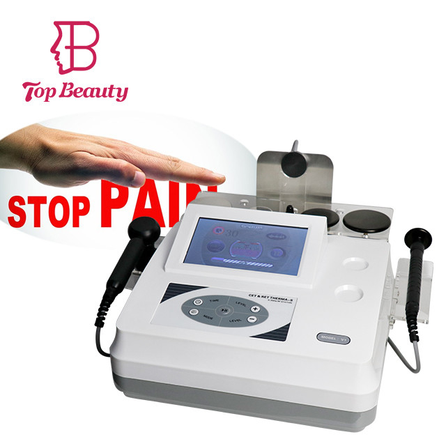 Portable High Frequency Smart Tecar Therapy Machine Ret Cet Rf Body Pain Relief